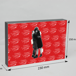 Valentines Presents for Girlfriend: Cute Gifts for Girlfriend with Personalized Red Hearts Photo Chocolates