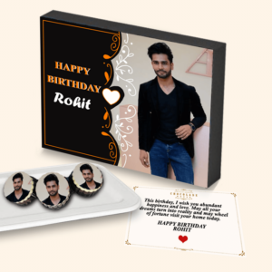 Colorful Party Design Chocolate Wooden Gift box - Image 4