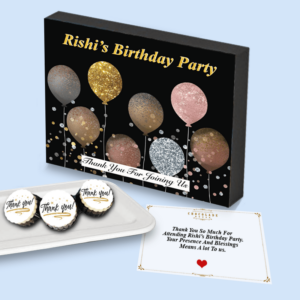 Little Crown Design Chocolate Wooden Gift Box